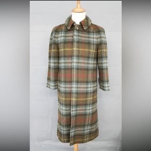 J. Press Wool Plaid Topcoat 🧥